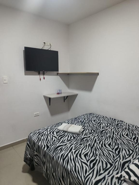 Postel nebo postele na pokoji v ubytování HOTEL VITRU