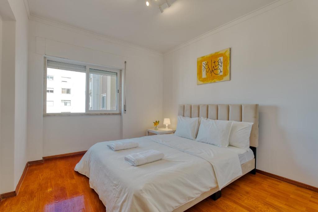 Imagen de la galería de Quarto duplo com vista rio num apartamento partilhado, en Bobadela