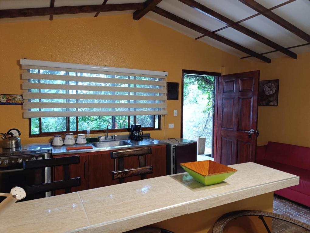 Una cocina o cocineta en Mirador Finca Morrogacho