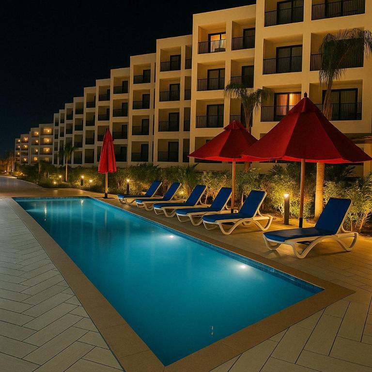 The swimming pool at or close to Porto Said Tourist Resort Luxury Hotel Apartment