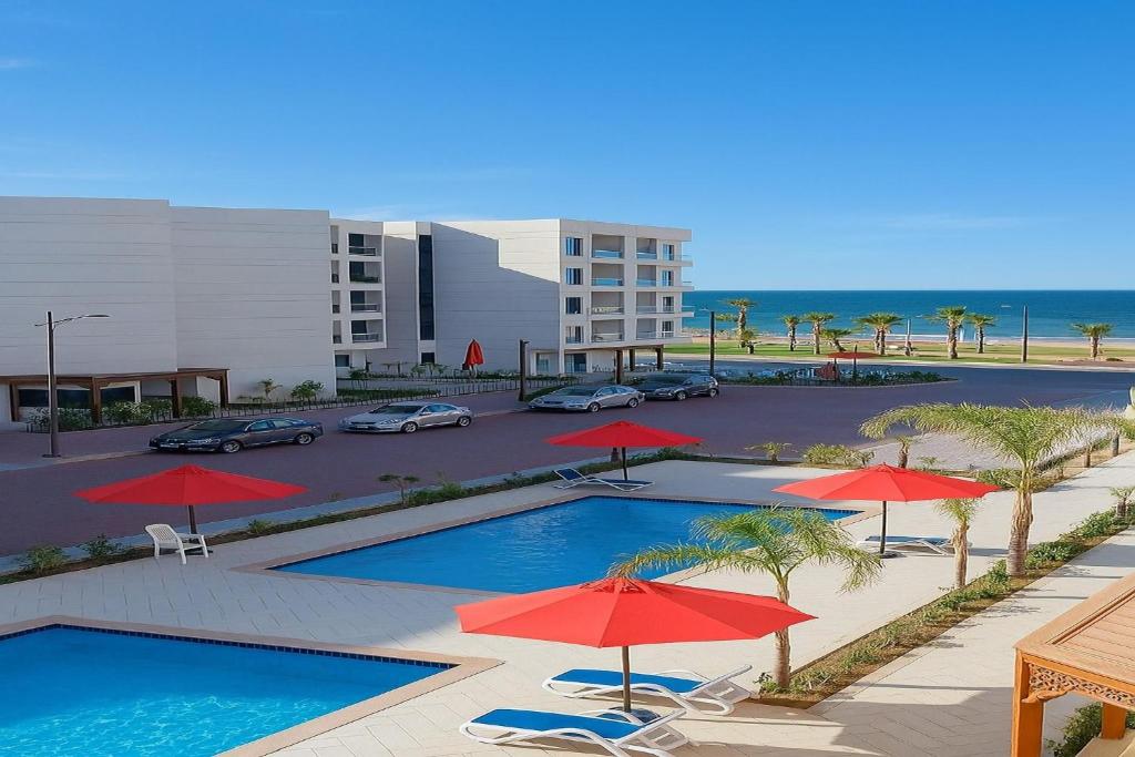 The swimming pool at or close to Porto Said Tourist Resort Luxury Hotel Apartment