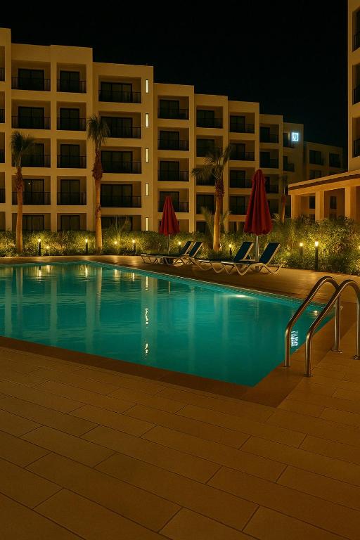 The swimming pool at or close to Porto Said Tourist Resort Luxury Hotel Apartment