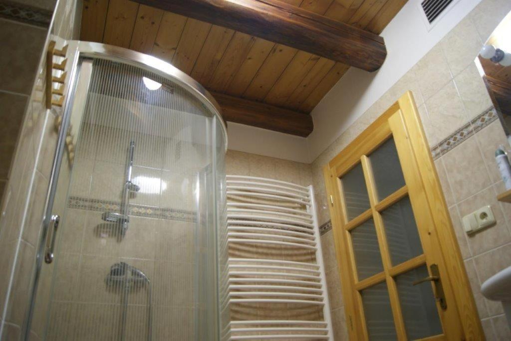 Koupelna v ubytování Chalet Horní Orlice