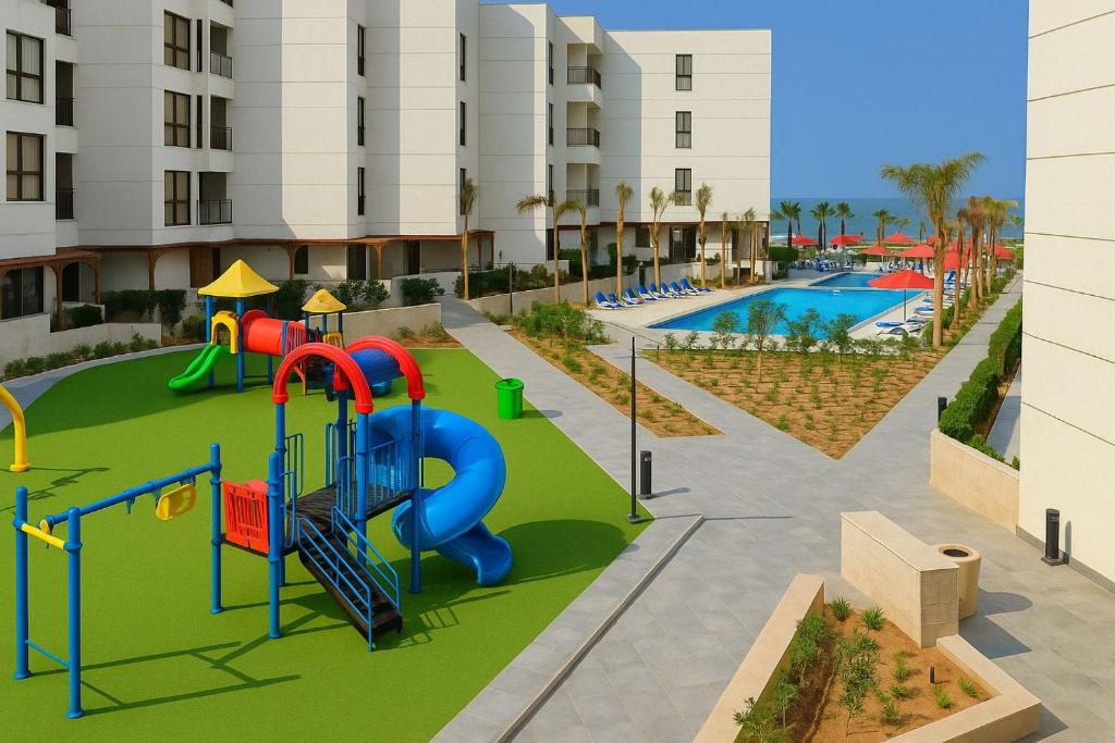 The swimming pool at or close to Porto Said Tourist Resort Luxury Hotel Apartments