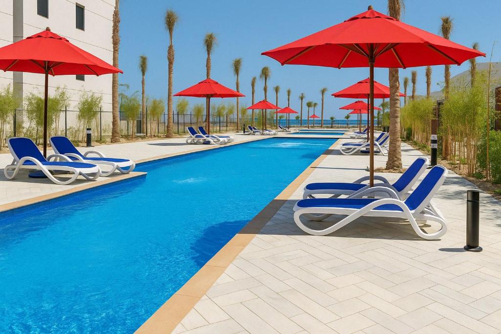 The swimming pool at or close to Porto Said Tourist Resort Luxury Hotel Apartments