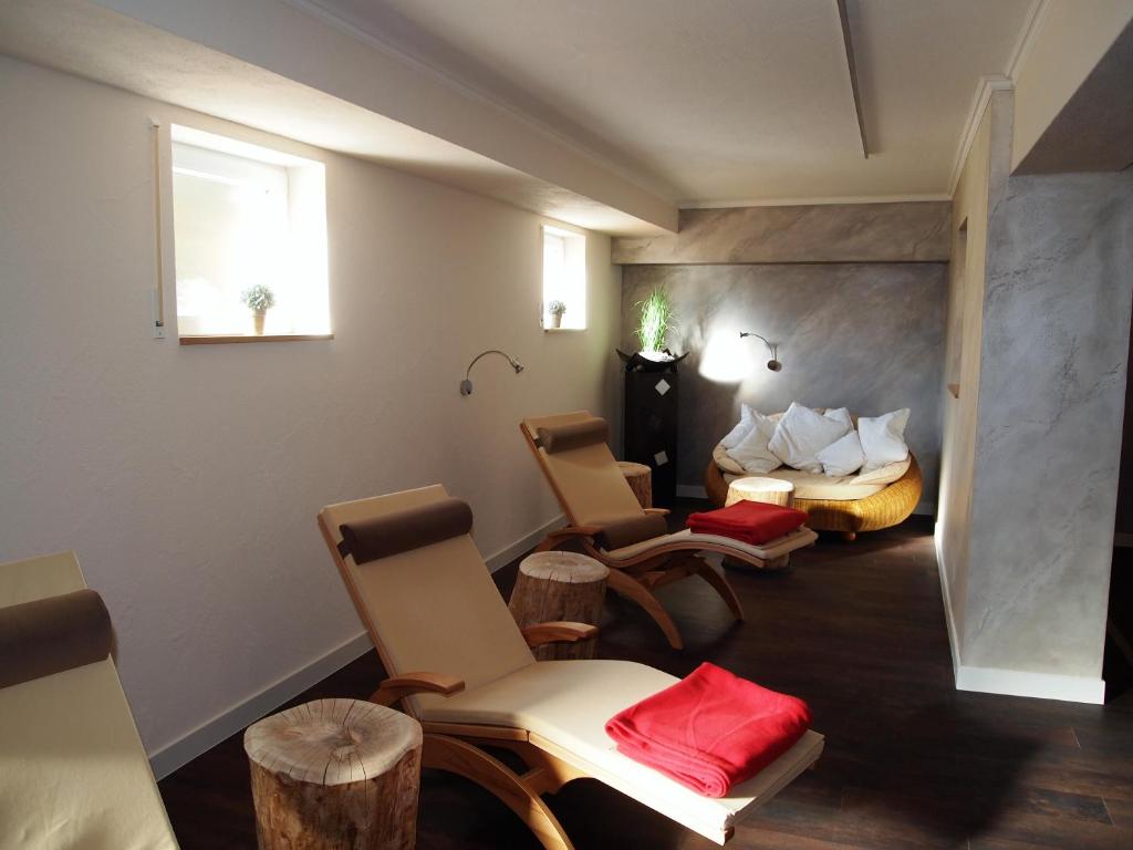 Posezení v ubytování Hotel Kupper