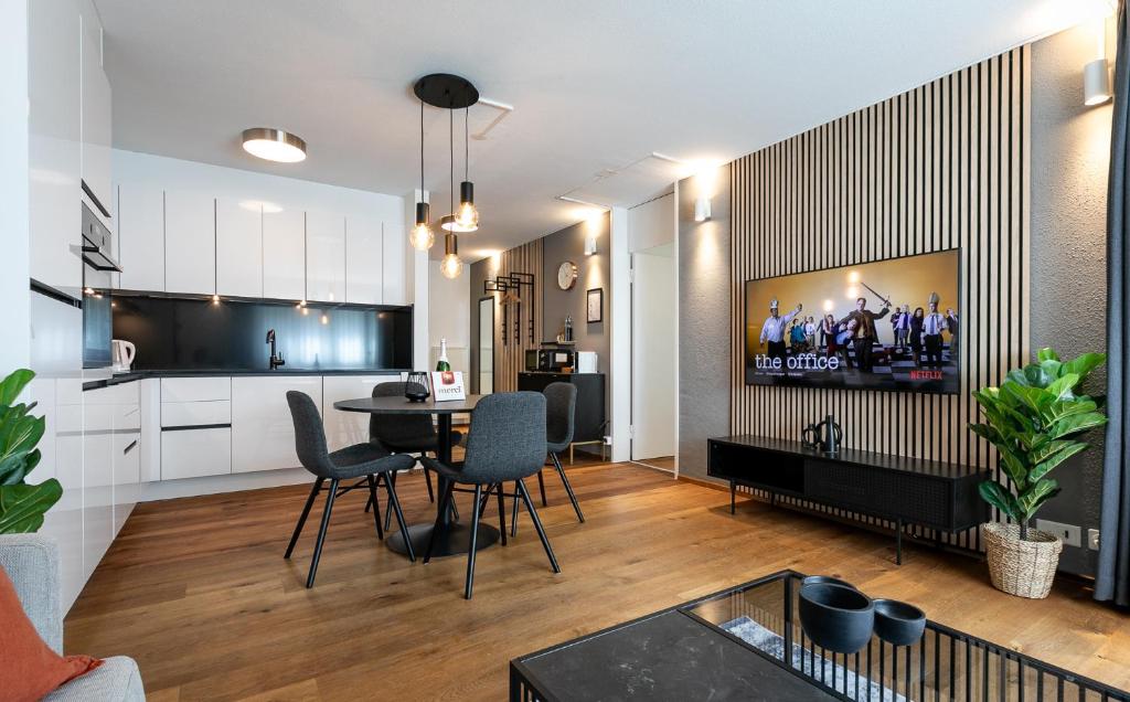 Spirit Apartments - Balkon - Bergsicht