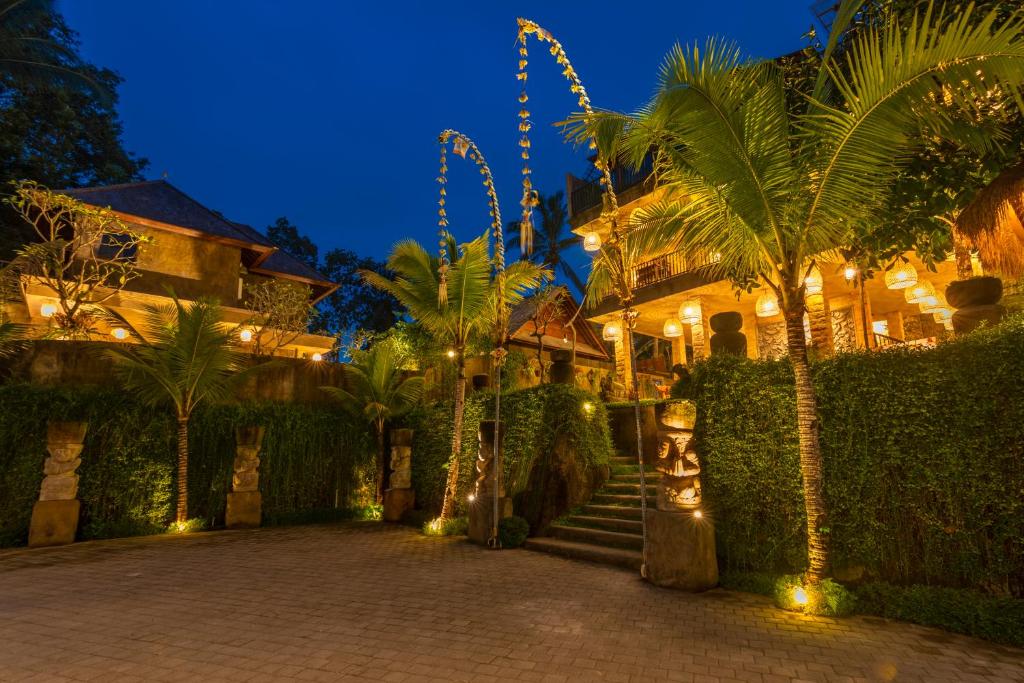 Zahrada ubytování Hoshi Jungle Resort