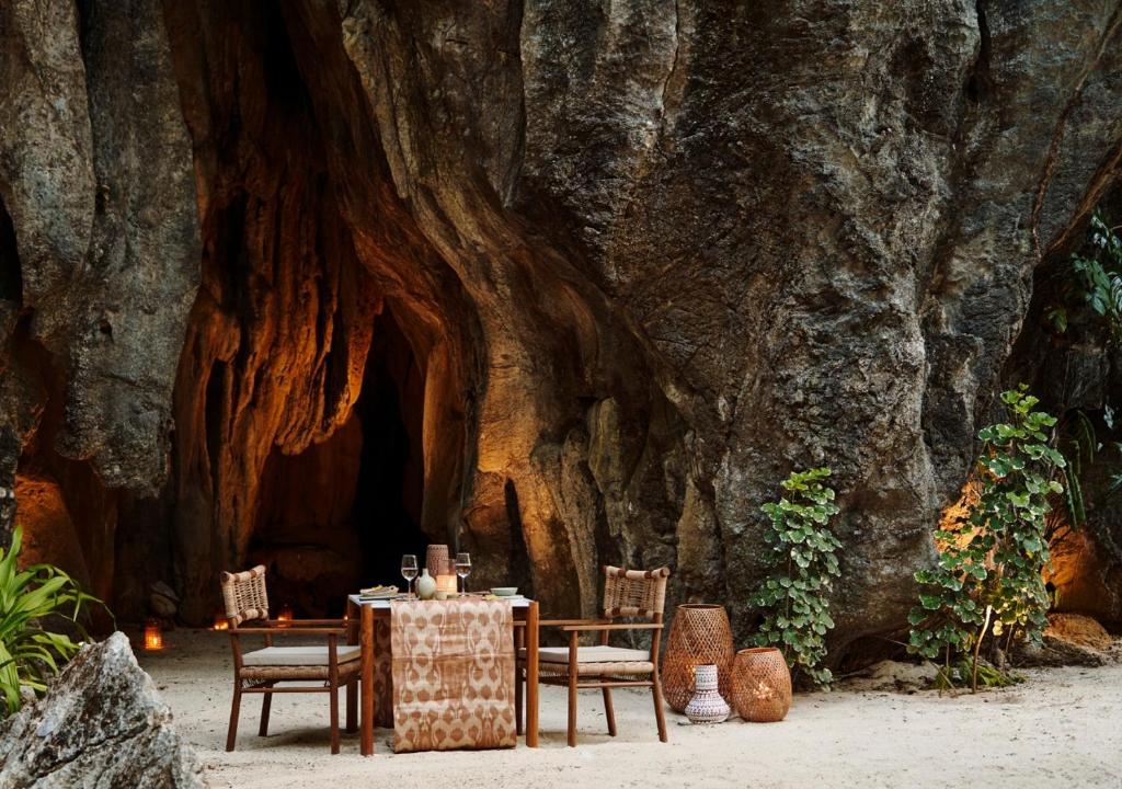 Posezení v ubytování El Nido Resorts Lagen Island