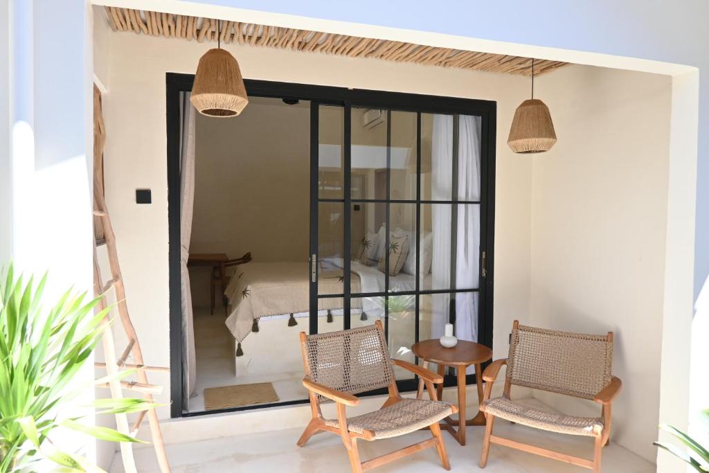 Istumisnurk majutusasutuses Koa Coco Casa