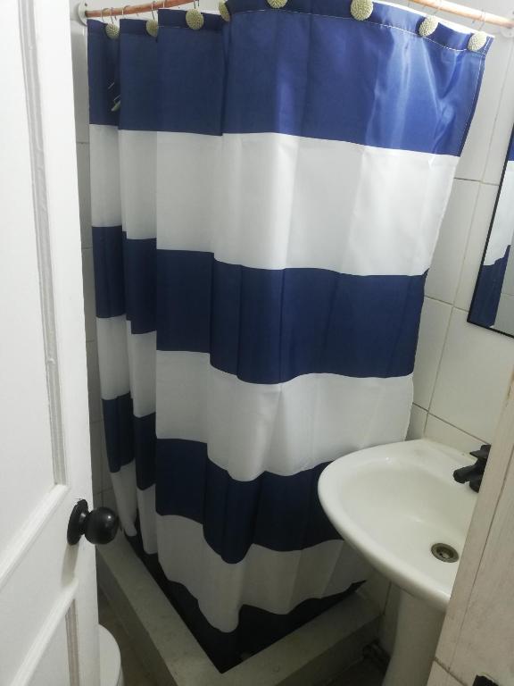 Koupelna v ubytování Hotel Bella Vista