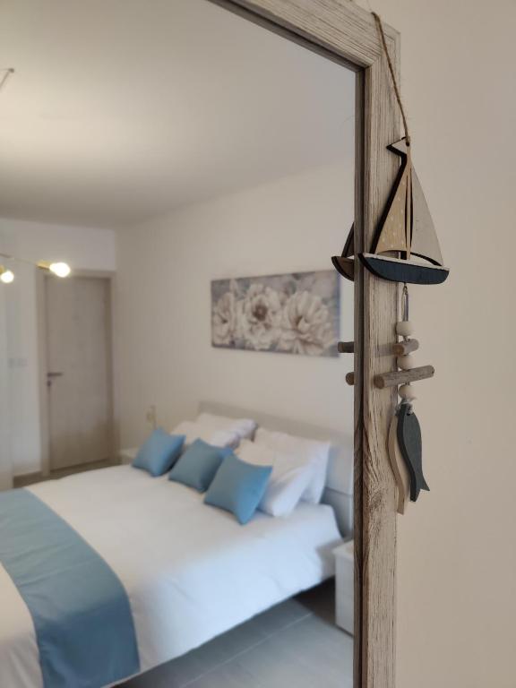 Postel nebo postele na pokoji v ubytování Modern Apartment in Marsaxlokk