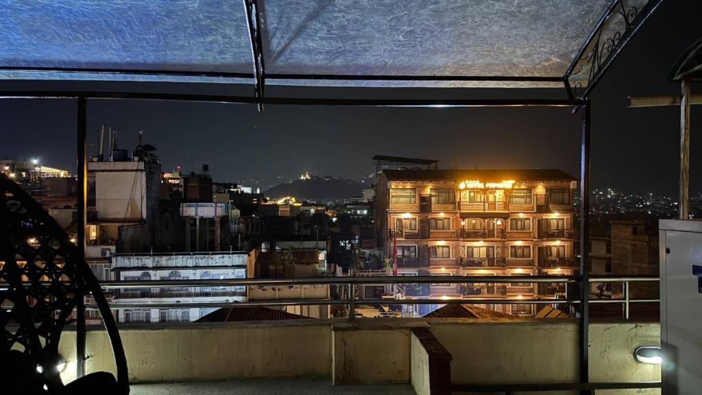 Balkón nebo terasa v ubytování Apartment Hotel 11 Thamel