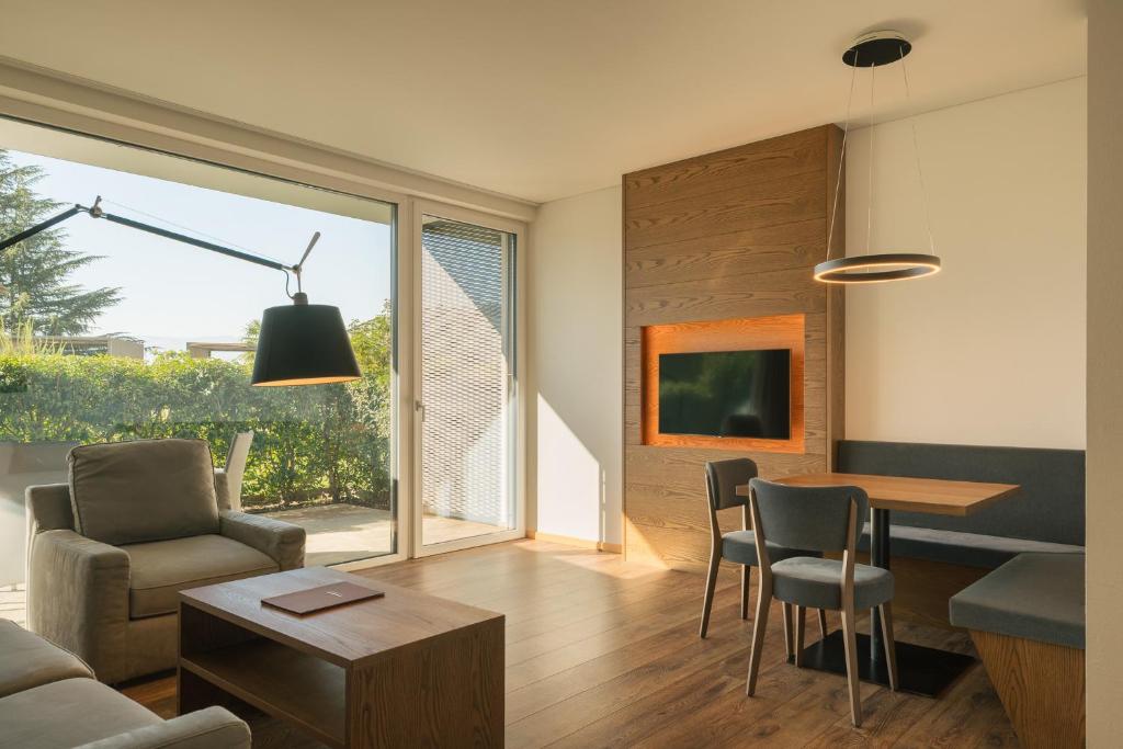 TV a/nebo společenská místnost v ubytování Appartement KroneLiving