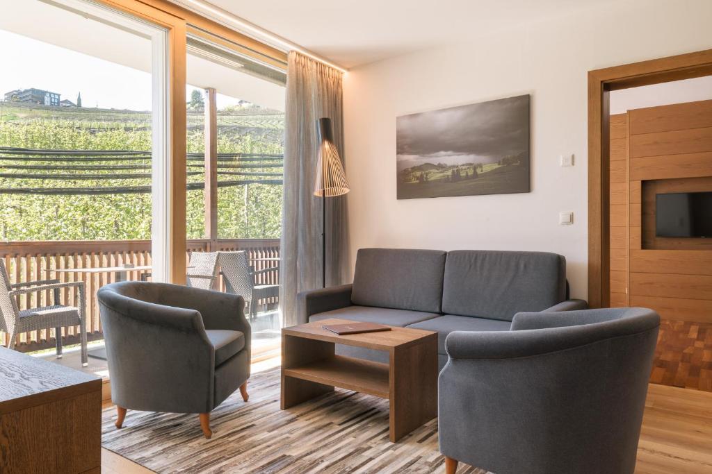 Posezení v ubytování Appartement KroneLiving