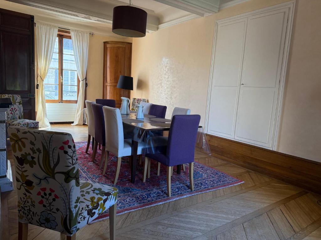 Posezení v ubytování Maison des 7 lieux