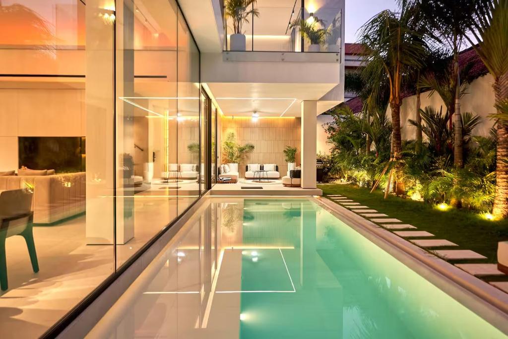 an image of a swimming pool in a house at Archestet Villas Canggu in Canggu