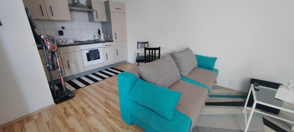 Kuchyň nebo kuchyňský kout v ubytování Apartment L&M