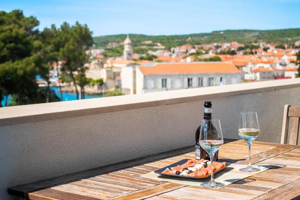 Nápoje v ubytovaní Seaside apartments Petar