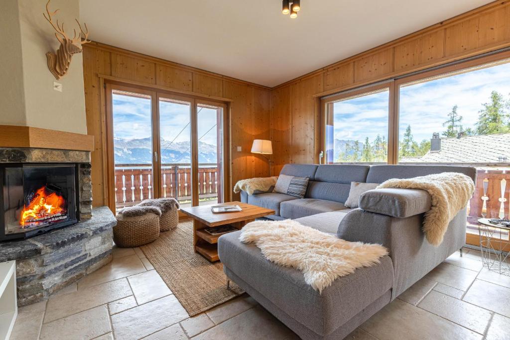 Hauts de Veysonnaz HV2 010 -SAUNA apartment 6 pers