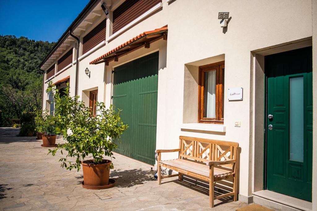 Budova, kde se bed and breakfast nachází