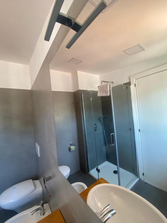 Koupelna v ubytování B&B Unique