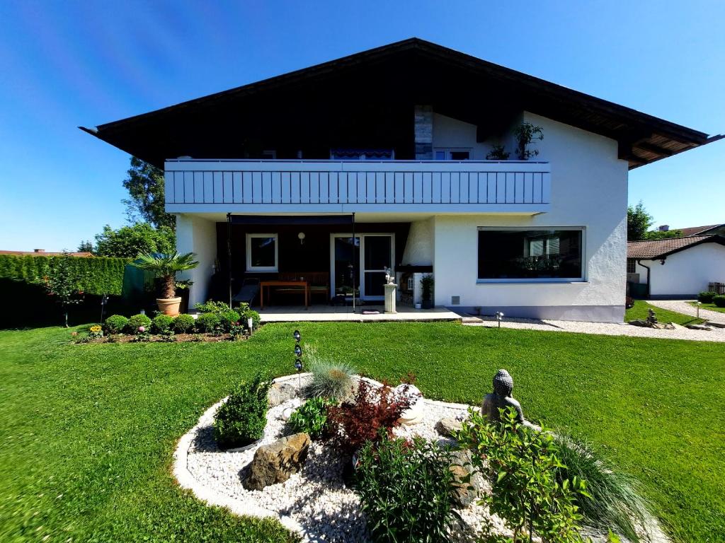 Zahrada ubytování Haus Broni