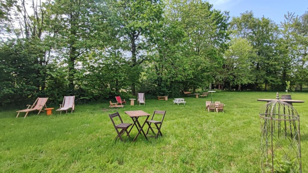 Zahrada ubytování comme chez Louise