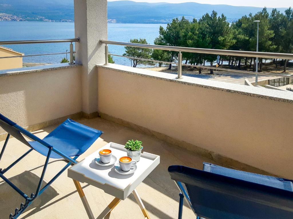 Balkón alebo terasa v ubytovaní Holiday Home Lucija by Interhome
