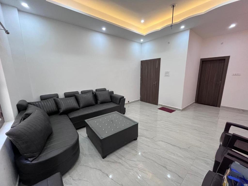 Posezení v ubytování Hridayam Kashi Homestay