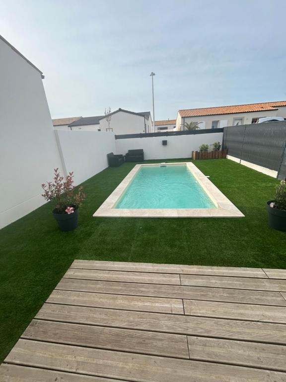 Maison de vacances avec piscine chauffée