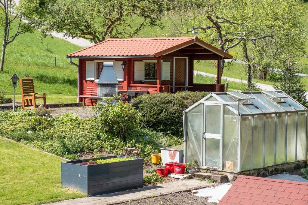 Zahrada ubytování Klausseppenhof