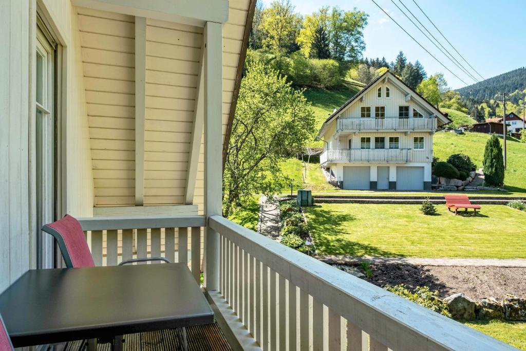 Nespecifikovaný výhled na hory nebo výhled na hory při pohledu z apartmánu
