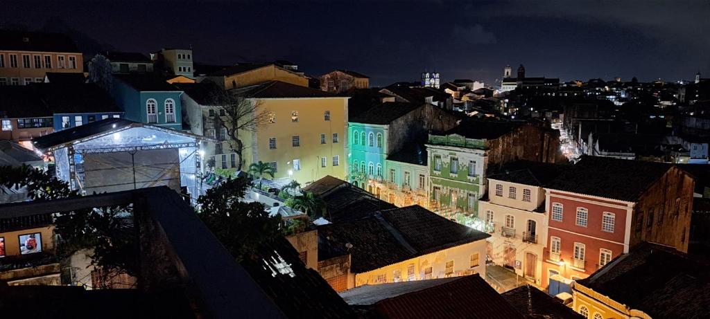 Nespecifikovaný výhled na destinaci Salvador nebo výhled na město při pohledu z apartmánu