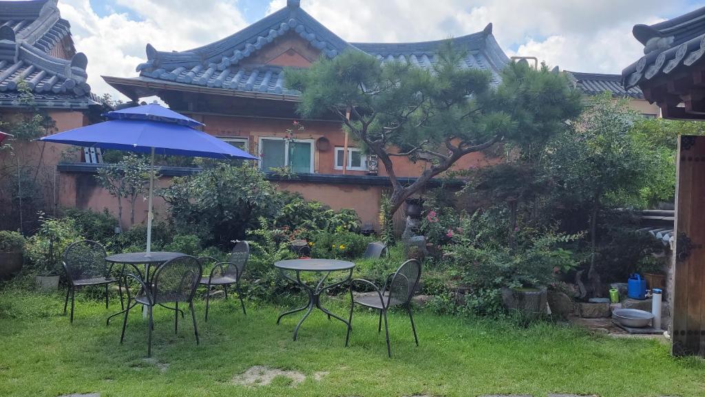 Zahrada ubytování Hanok Hyeyum