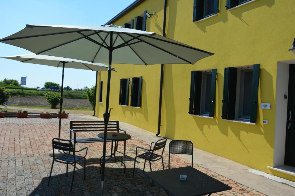 Budova, kde se bed and breakfast nachází