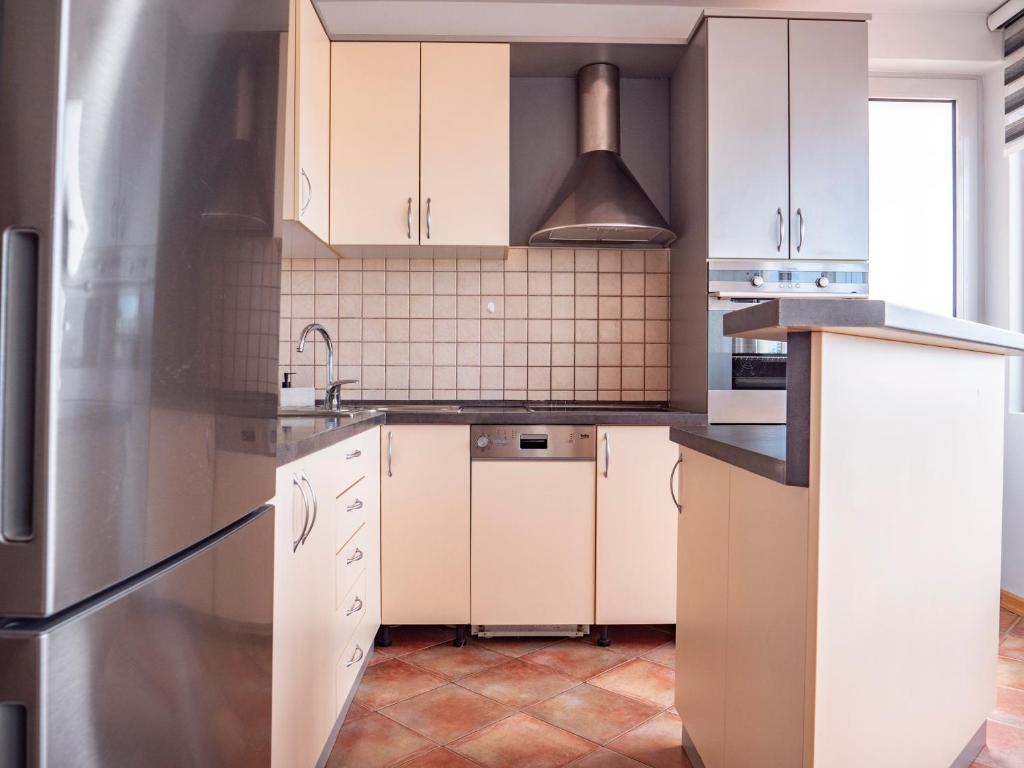 Kuchyňa alebo kuchynka v ubytovaní Apartment Jelka- center of Hvar town