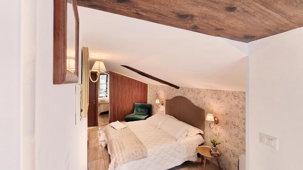 Postel nebo postele na pokoji v ubytování Hotel Silva