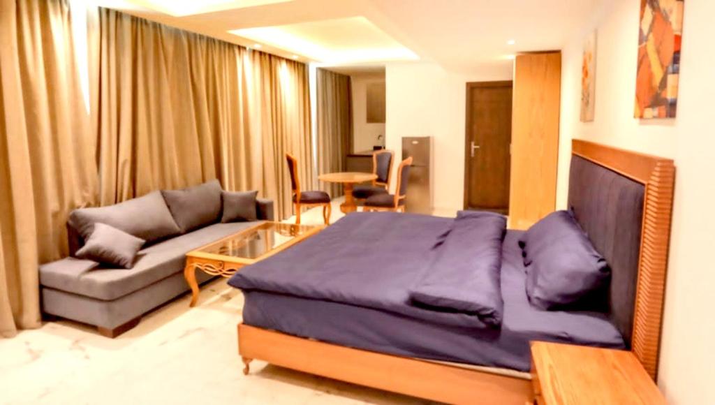 Posezení v ubytování Sama Hamra Hotel