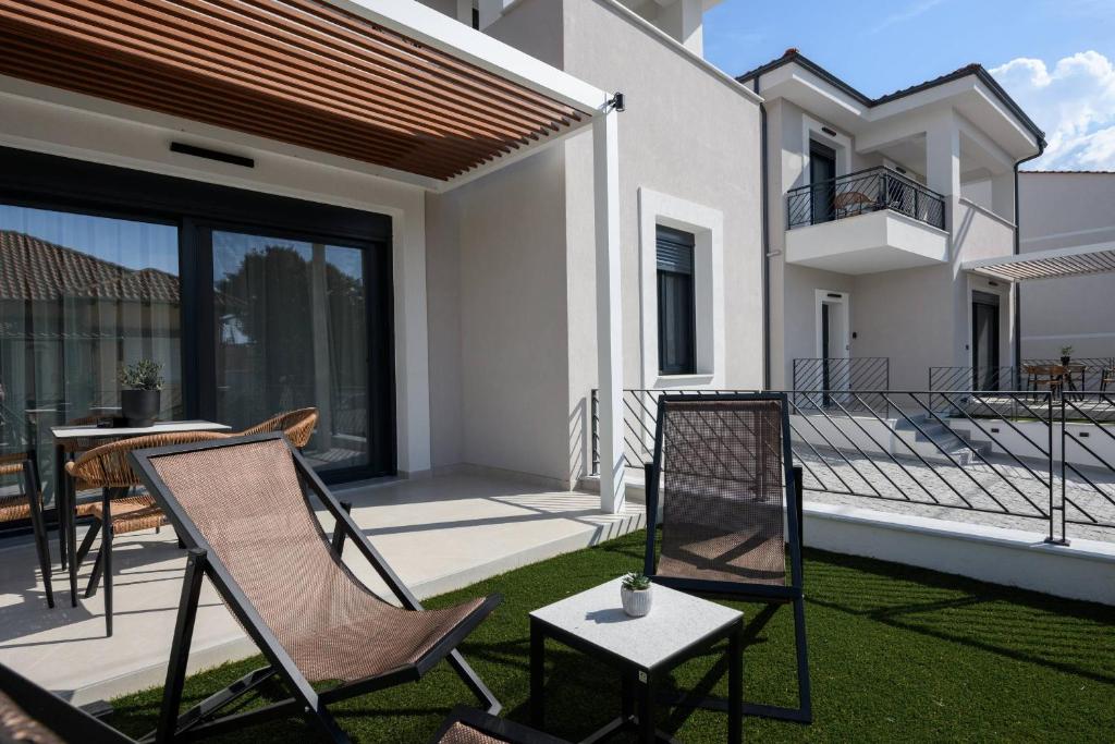 Balkón nebo terasa v ubytování Odeum Luxury Living