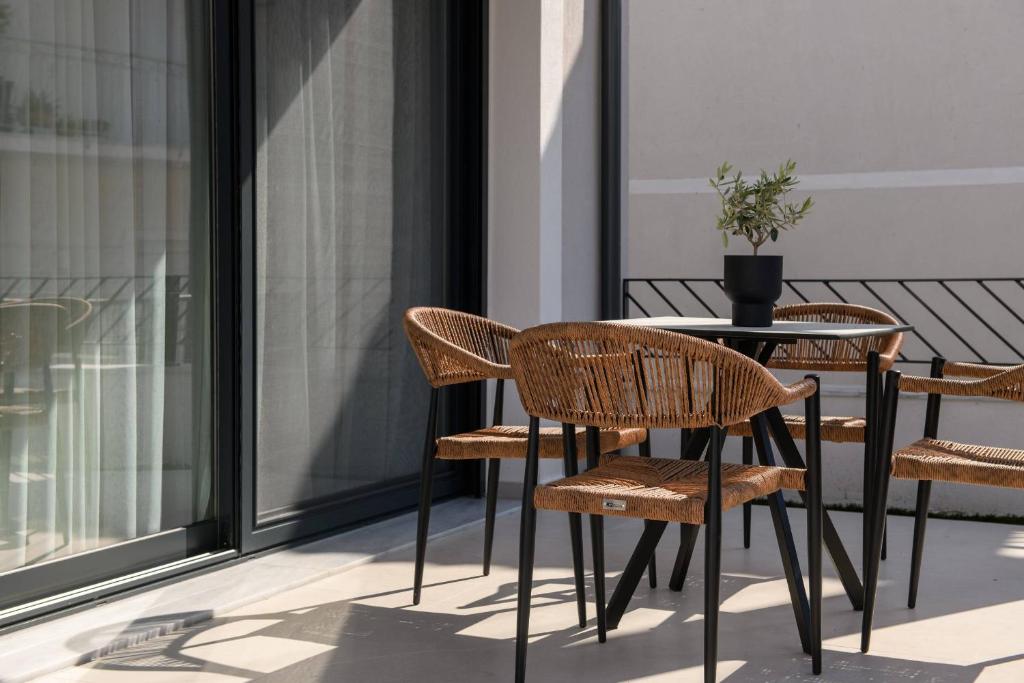 Balkón nebo terasa v ubytování Odeum Luxury Living