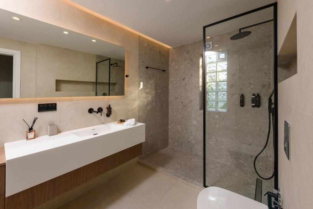 Koupelna v ubytování Odeum Luxury Living