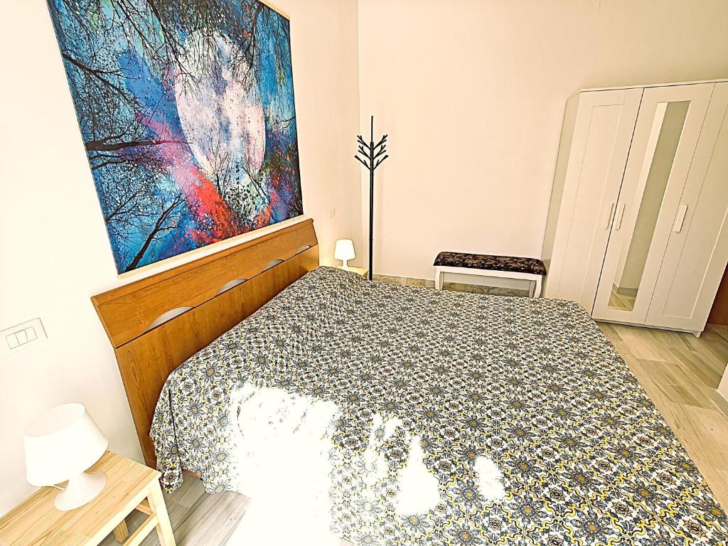 Postel nebo postele na pokoji v ubytování Da Noi