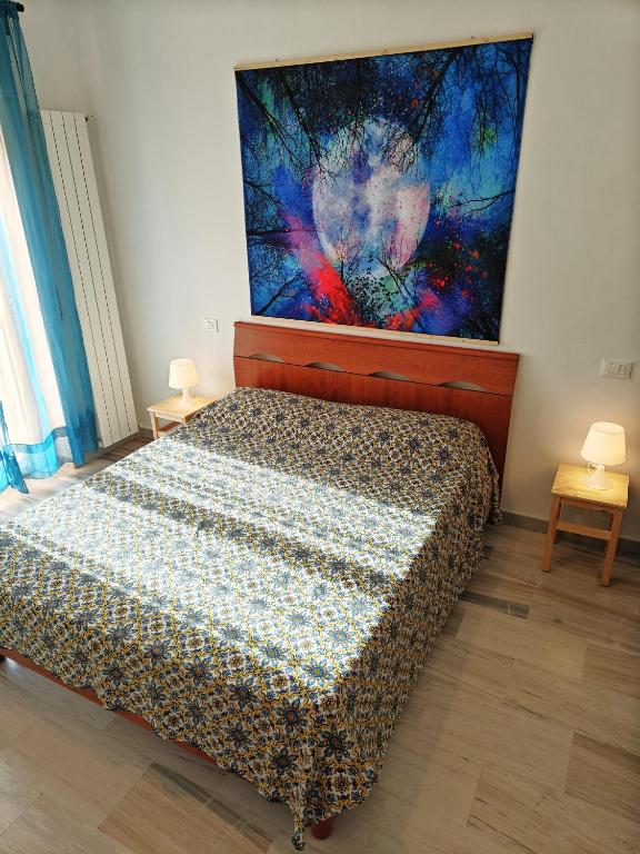 Postel nebo postele na pokoji v ubytování Da Noi