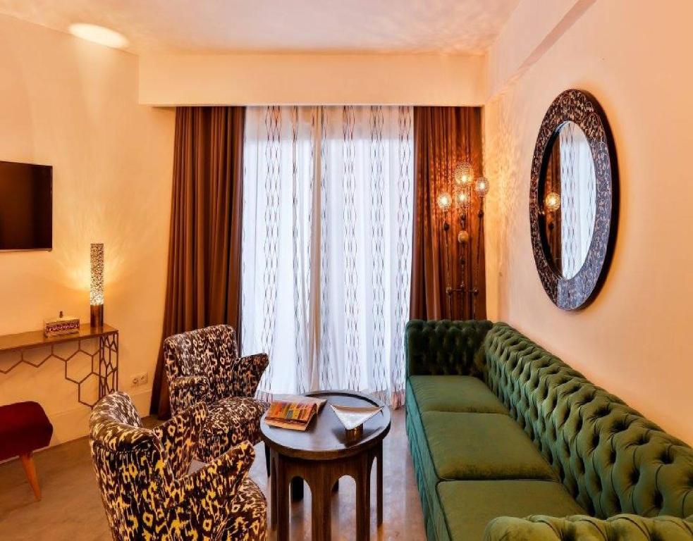 Posezení v ubytování 2Ciels Boutique Hôtel