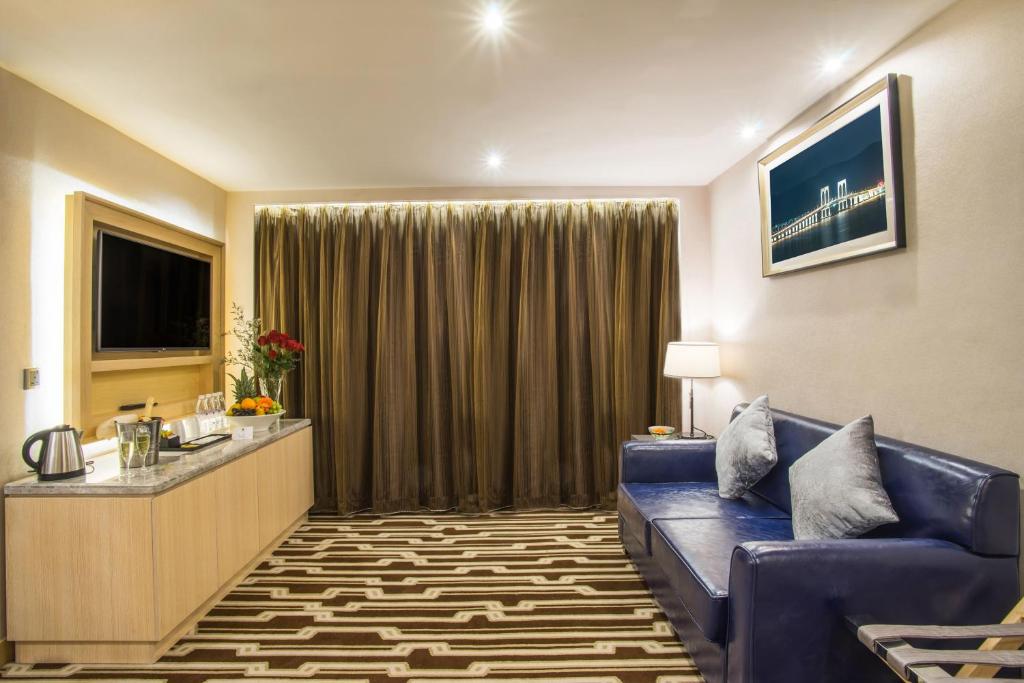 Posezení v ubytování Metropark Hotel Macau