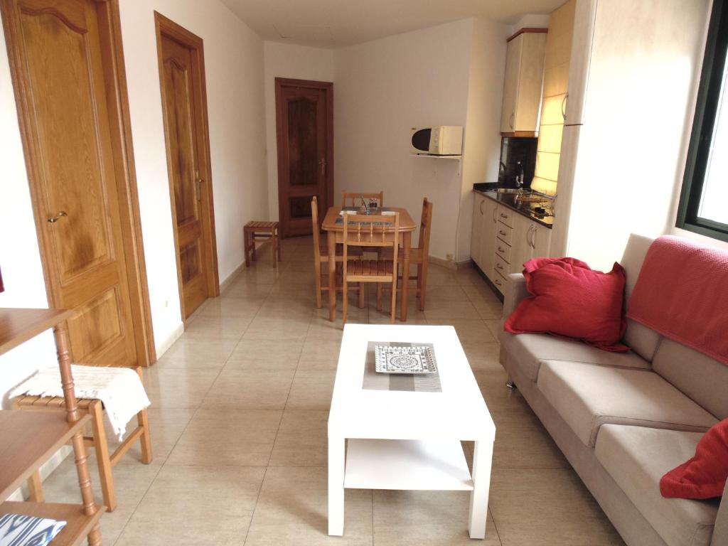 Posezení v ubytování APARTAMENTOS OUTEIRO