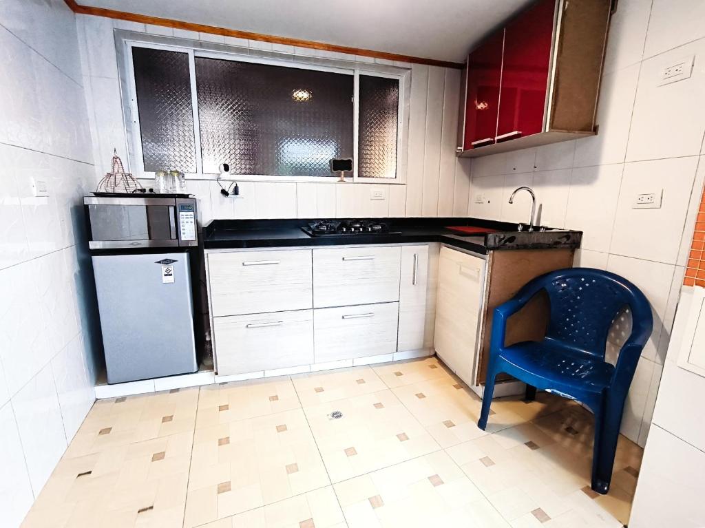Kuchyň nebo kuchyňský kout v ubytování Casa Candilejas