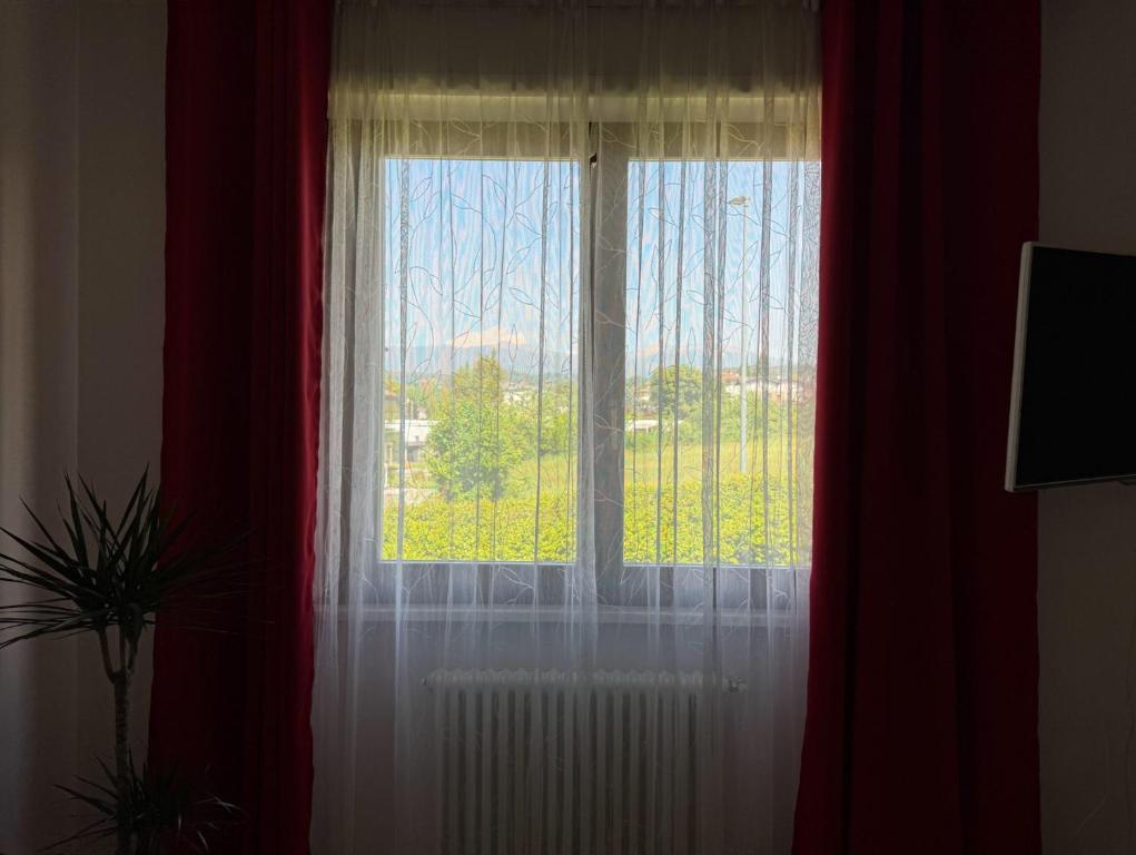 TV a/nebo společenská místnost v ubytování Casa SAFFI