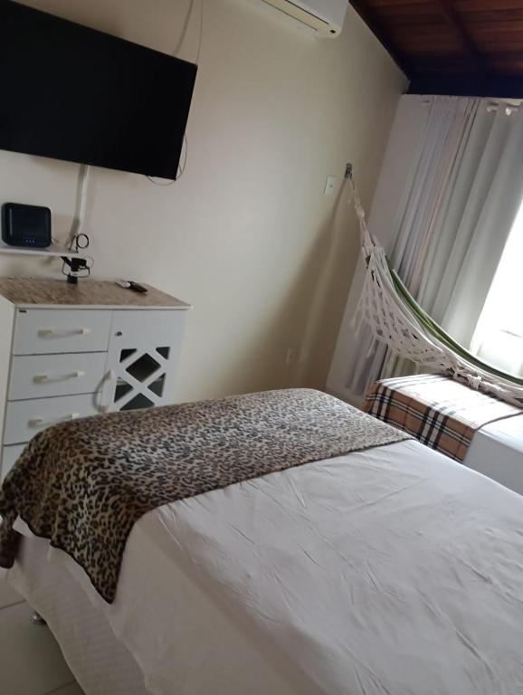 Postel nebo postele na pokoji v ubytování Guest House Paraiso Pataxos